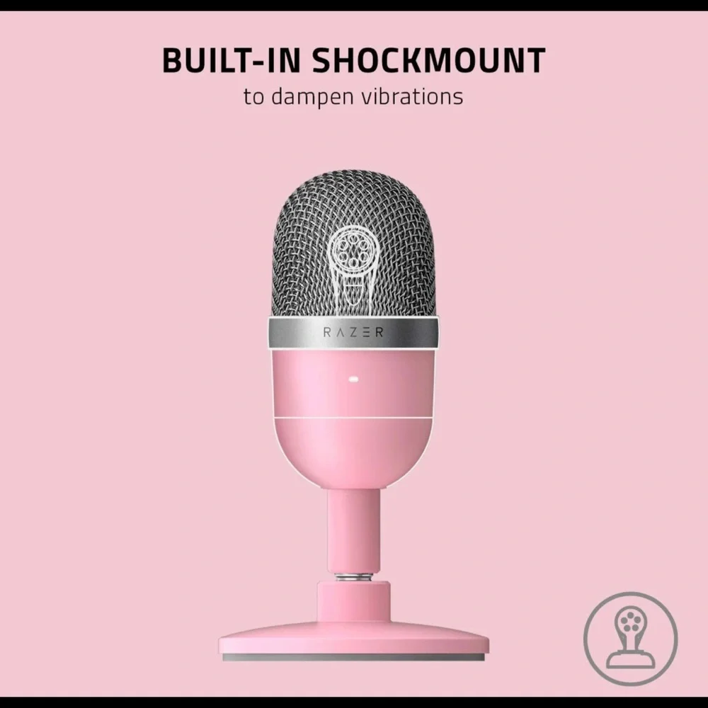 Brand new!! Pink Razer Siren Mini Microphone!! 🌸